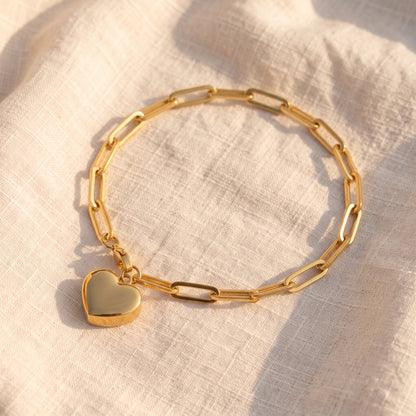 Heart Urn Bracelet
