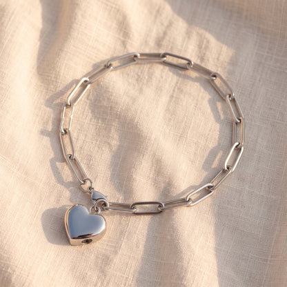 Heart Urn Bracelet
