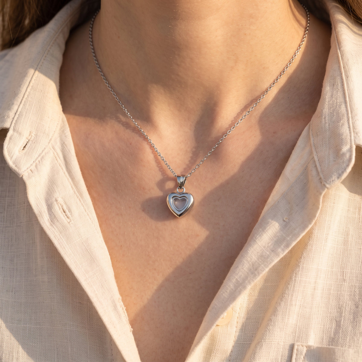 Heart Urn Necklace